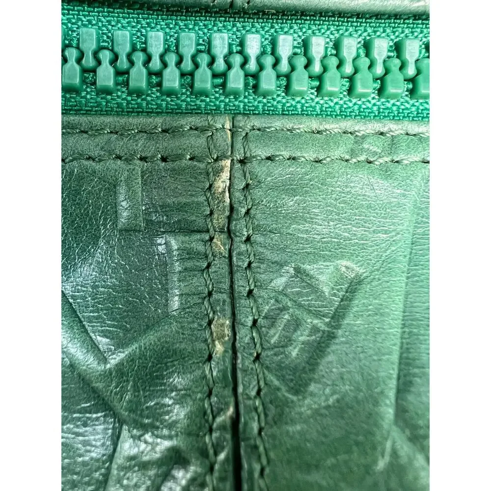 DIESEL $625 Women's Green Embossed Shoulder Bag